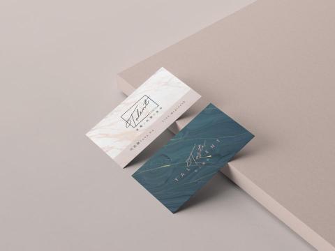 JIMU design - logo 設計 及 名片設計
talent 既有接種睫毛以及販售飾品,
因此同名稱以兩種logo樣式區分形象 JIMU design - logo 設計 及 名片設計
talent 既有接種睫毛以及販售飾品,
因此同名稱以兩種logo樣式區分形象