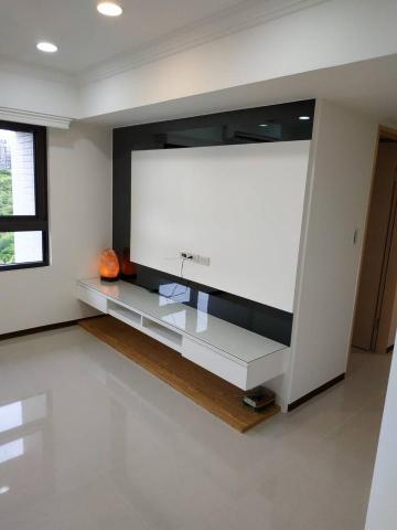 漢忠裝潢設計工程行 - 客廳電視牆