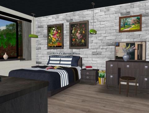 GiNA's Design House - Style my home. (part-5) :
我一直認為我的家是我的安全空間，所以無論物理空間如何，我都希望創造一些舒適的東西和喜愛的東西。