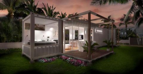 Woodlark Studio - 邁阿密貨櫃屋:
2017年,建築設計 Woodlark Studio - 邁阿密貨櫃屋:
2017年,建築設計