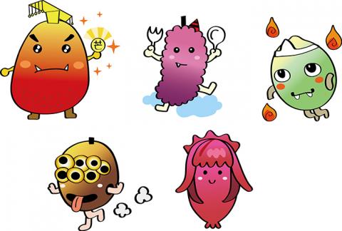 原為自然插畫設計 - 創意公仔設計