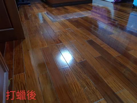 宜家清潔工程行 - 木質地板打蠟後