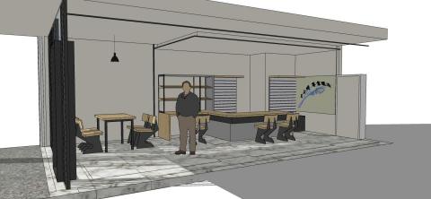 以法蓮設計 - 手機貼膜店面設計