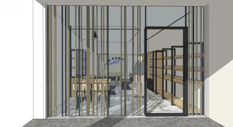 以法蓮設計 - 手機貼膜店面設計