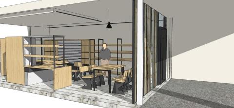 以法蓮設計 - 手機貼膜店面設計