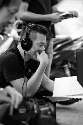 王星皓 - 拍片現場