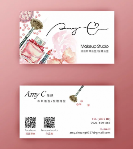 belle lin - 名片設計
Makeup Studio
​新娘造型/整體造型