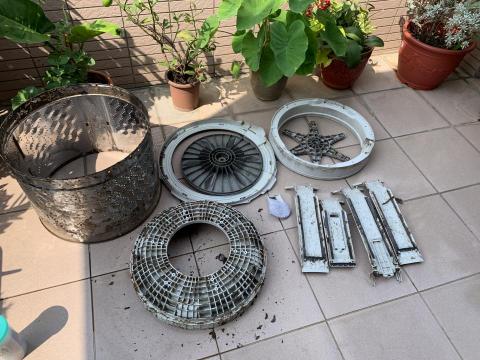 洗樂淨清潔職人 - 直立式洗衣機清洗前 洗樂淨清潔職人 - 直立式洗衣機清洗前