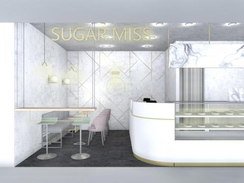 虹棕室內裝修設計有限公司 - &nbsp;Sugar Miss &nbsp;大理石甜點店