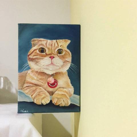 I'm nunu 手繪寵物畫、風景畫 - 