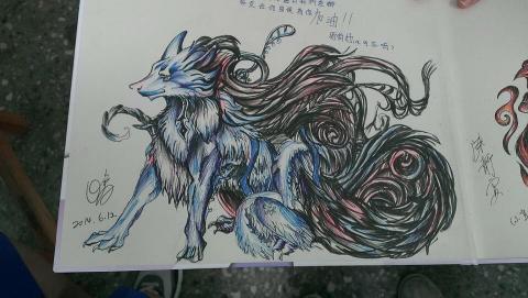 sunshine - 原子筆+水墨筆 2H完成