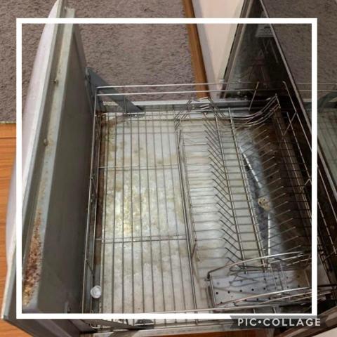 🐻熊媽媽居家清潔 - 烘碗機長久累積水垢，也生銹了