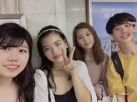 程晟 - 藉由小導遊活動在東京與當初帶團的成員相聚