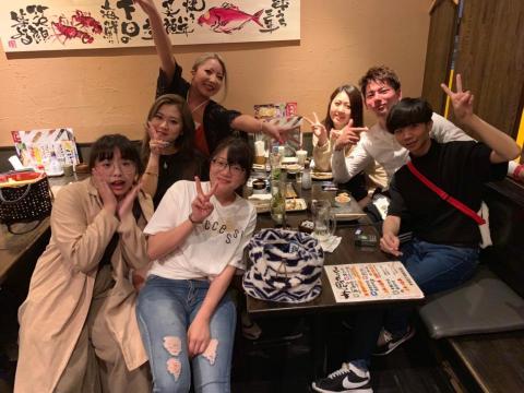 程晟 - 靜岡實習飲み会