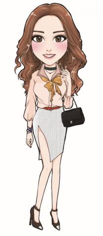 Alice插畫&平面設計 - 單人Q版全身娃娃設計