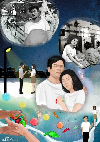 Alice插畫&平面設計 - 意象情境故事插圖