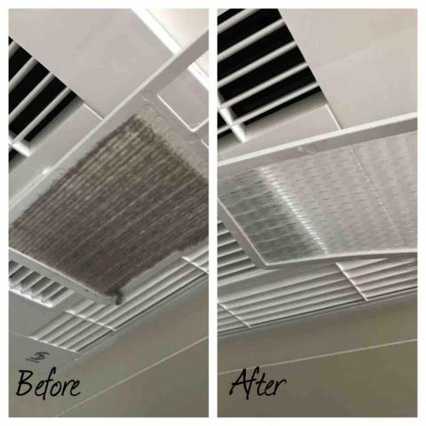 MOMO LAI 目前暫停接案中喔 - 浴室抽風機濾網清洗