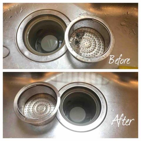 MOMO LAI 目前暫停接案中喔 - 廚房洗手台排水濾網及內部清潔