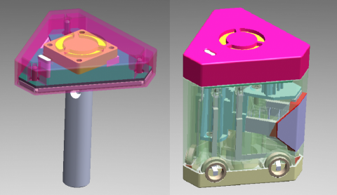 造物工坊 - 雷雕頭，可與繪筆頭結合，為上敘列印機組件，可雕刻於紙張，壓克力，木頭上。
