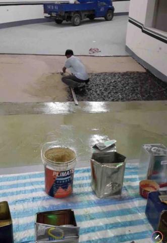 丞昊防水工程行 - 地下室斜車道修補