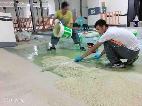 丞昊防水工程行 - 地下室斜車道修補