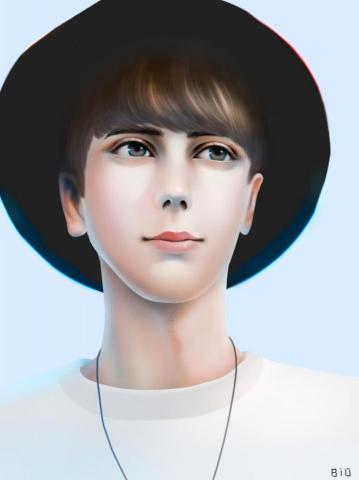 呂欣 - 電腦繪圖-人物肖像繪製 呂欣 - 電腦繪圖-人物肖像繪製