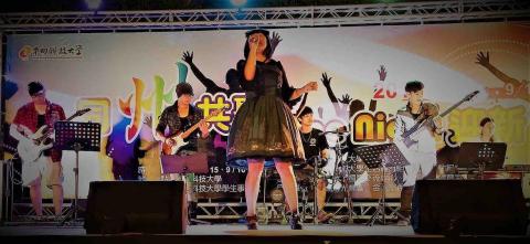 胡小月 - 2014年中州科大迎新活動 胡小月 - 2014年中州科大迎新活動