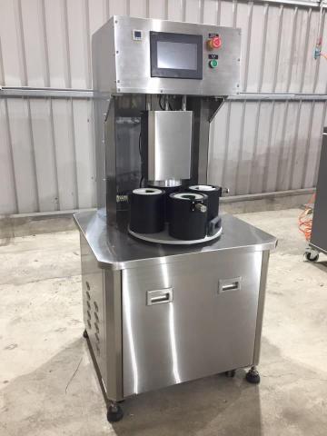 繹興機械股份有限公司 EZpack Co., Ltd. - 半自動伺服真空鎖蓋機
*圓瓶、方瓶、多角度瓶
*產品真空值40up