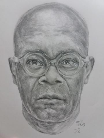 22畫人 - 畫 山繆傑克森
素材:鉛筆
尺寸:A4