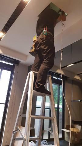 廣杰安全系統有限公司 - 施工、安裝現場