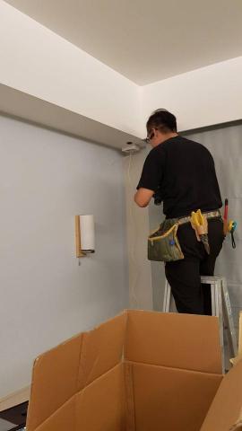 廣杰安全系統有限公司 - 施工、安裝現場