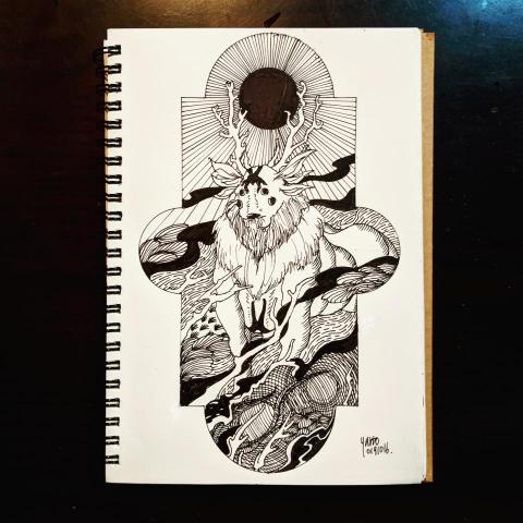 yarto illustration - 手繪(原子筆、鋼筆、墨筆)