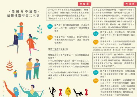 Karen - 淡江大學性別平等摺頁設計 Karen - 淡江大學性別平等摺頁設計