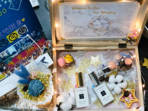 阿鳩希 - 結婚闖關遊戲佈置