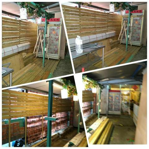 賴建宏工作室 - 淡水店面 外面空間 改成用餐區