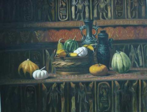 劉育秀 - 彷徨（油畫）