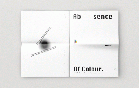 Cher - 缺席的顏色-白色[出版物設計]
針對論文關於白色的出版物設計