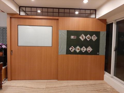 阿水裝潢 - 日式和風隔間。業主設計，我們配合施工。