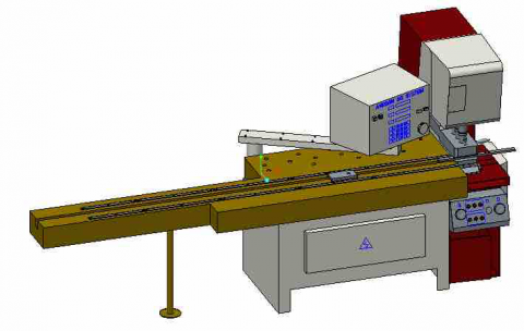 林家弘 - 半自動沖孔機