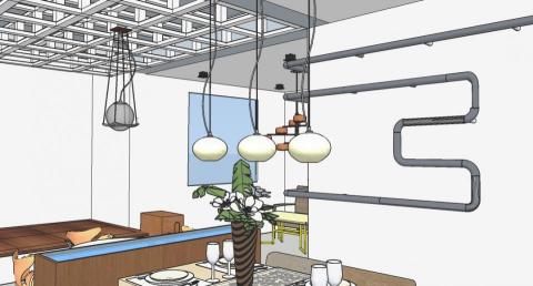 創 の源 - 室內家飾配置-家具設計3d圖(含製作)