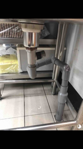 水電維修 - 洗手槽下方排水（淺水灣更換）