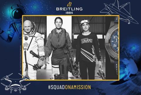 Ching視覺設計工作室 - 瑞士百年腕錶品牌BREITLING品牌記者會相框設計