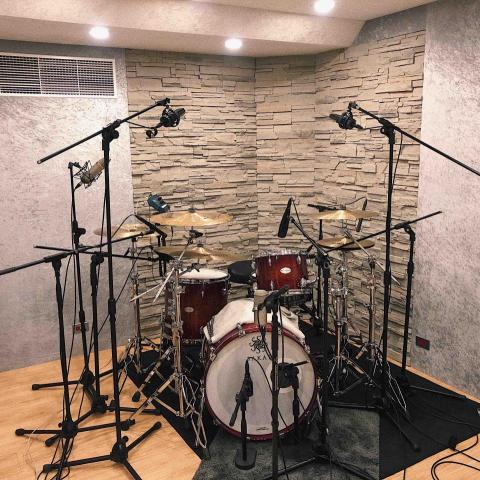 音樂設計工作室 - 錄音室 鼓組錄音
