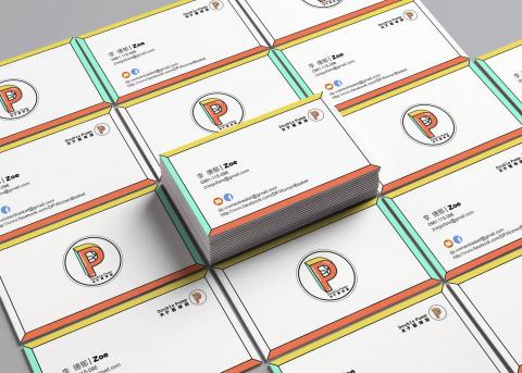 Natural Curly Design Studio - 【名片設計】女籃自媒體