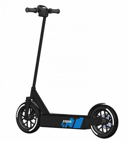 車車房 - 電動滑板車專案
一切皆從白紙開始到工程圖
接著按圖施工