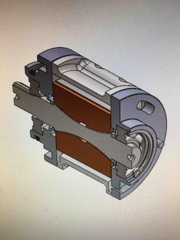 家 - 馬達結合剖視圖