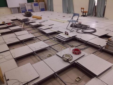 悍發科技顧問社 - 電腦教室網路及電源施工