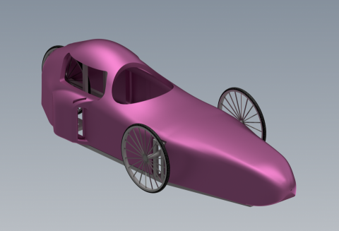 李家緯 - 氫能車擬真圖