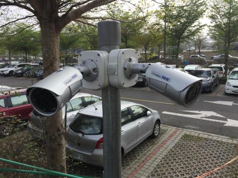 悍發科技顧問社 - 停車場攝影機施工