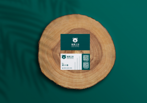 寀花設計工作室 - 【商標設計】雄讚職人原木手工筆
商標設計與名片設計